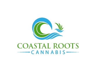 Coastal Roots logo design by Hansiiip