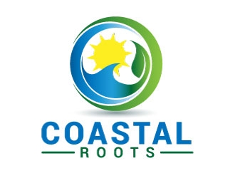 Coastal Roots logo design by Einstine