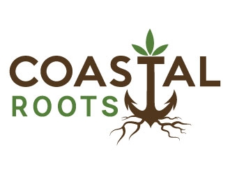 Coastal Roots logo design by MonkDesign