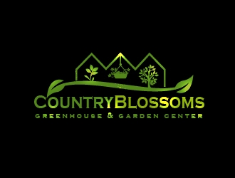 Country Blossoms logo design by shravya
