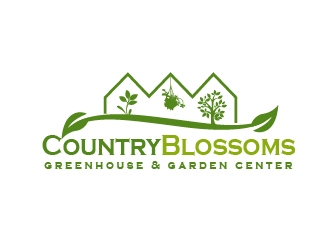 Country Blossoms logo design by shravya
