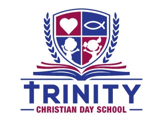 Trinity Christian Day School logo design by invento