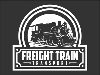 FREIGHT TRAIN TRANSPORT  logo design by Eko_Kurniawan