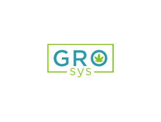 GROsys or sysGRO logo design by jancok