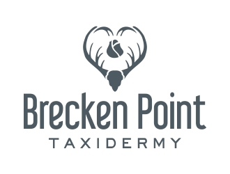 Brecken Point Taxidermy logo design by cikiyunn