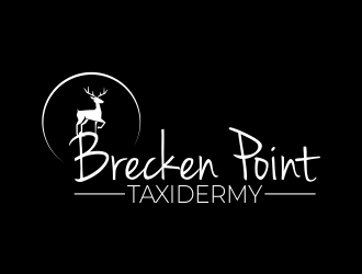 Brecken Point Taxidermy logo design by qqdesigns