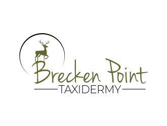 Brecken Point Taxidermy logo design by qqdesigns