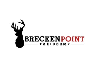 Brecken Point Taxidermy logo design by shravya
