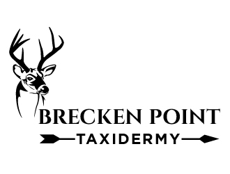 Brecken Point Taxidermy logo design by cybil