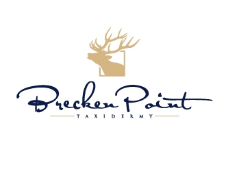 Brecken Point Taxidermy logo design by Lovoos