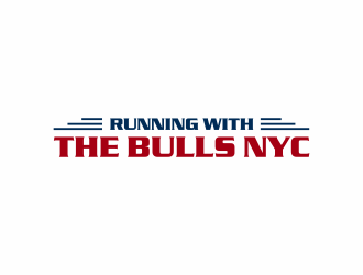 Running with the Bulls NYC  logo design by ammad