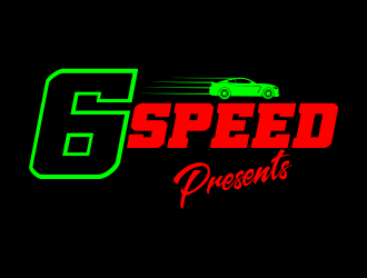 6Speed Presents logo design by beejo