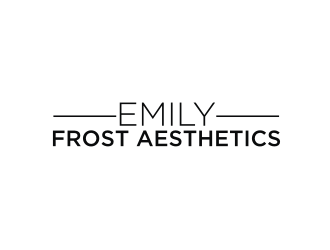 Emily Frost Aesthetics logo design by Diancox