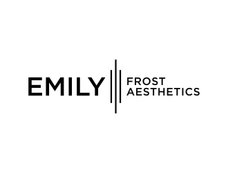 Emily Frost Aesthetics logo design by p0peye