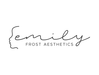 Emily Frost Aesthetics logo design by lexipej