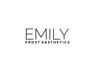 Emily Frost Aesthetics logo design by Greenlight