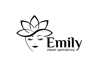 Emily Frost Aesthetics logo design by AisRafa