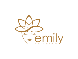Emily Frost Aesthetics logo design by AisRafa