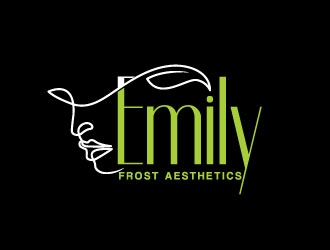 Emily Frost Aesthetics logo design by adwebicon