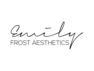 Emily Frost Aesthetics logo design by dibyo