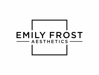 Emily Frost Aesthetics logo design by checx