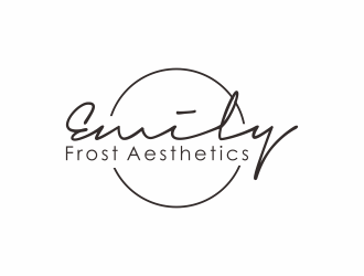 Emily Frost Aesthetics logo design by checx