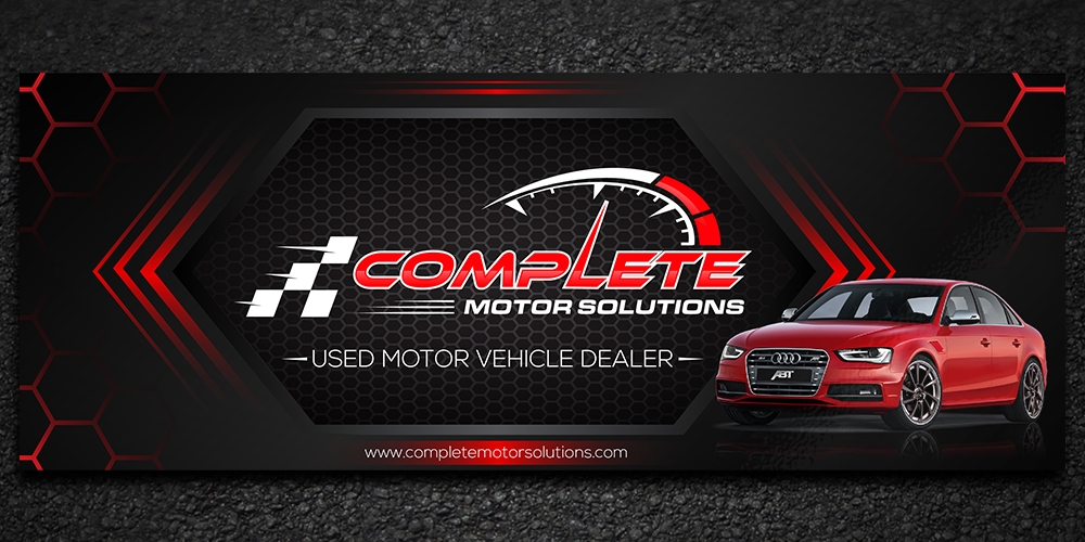 Complete Motor Solutions brand identity design