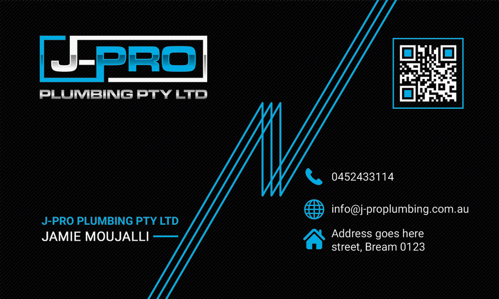 J-PRO Plumbing Pty Ltd logo design by aryamaity