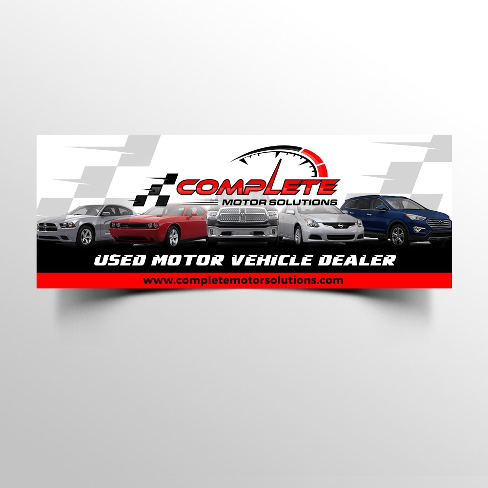 Complete Motor Solutions brand identity design