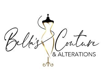 Bellas Couture & Alterations logo design by ingepro