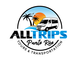 AllTrips Puerto Rico logo design by bluespix