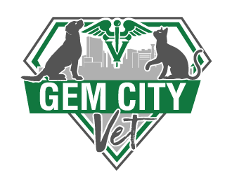 Gem City Vet logo design by THOR_
