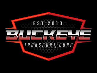 Buckeye Transport, Corp logo design by IanGAB
