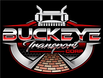 Buckeye Transport, Corp logo design by Suvendu