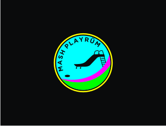 MASH Playrüm  logo design by bricton