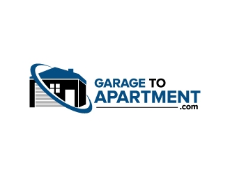 garage to apartment logo design by jaize