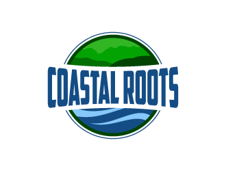 Coastal Roots logo design by lestatic22