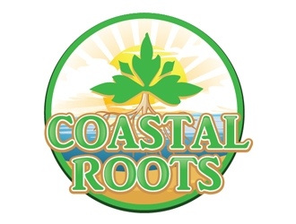 Coastal Roots logo design by Roma