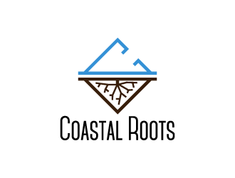 Coastal Roots logo design by lestatic22