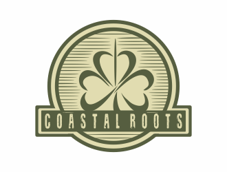 Coastal Roots logo design by Mahrein