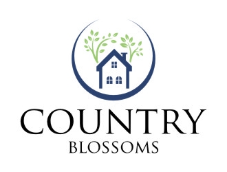 Country Blossoms logo design by jetzu