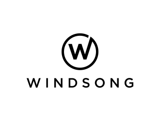 Windsong  logo design by BlessedArt