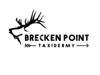 Brecken Point Taxidermy logo design by BeDesign