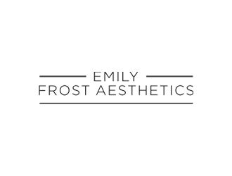 Emily Frost Aesthetics logo design by jancok