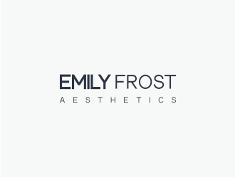 Emily Frost Aesthetics logo design by Susanti
