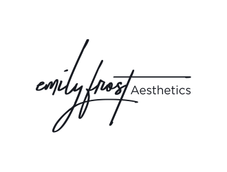 Emily Frost Aesthetics logo design by Orino