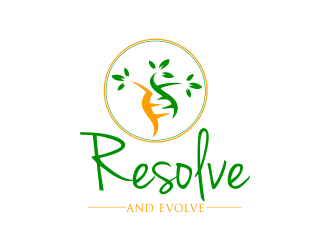 Resolve and Evolve logo design by qqdesigns
