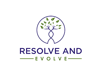 Resolve and Evolve logo design by kurnia