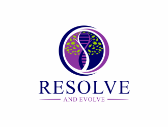 Resolve and Evolve logo design by ammad