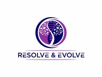 Resolve and Evolve logo design by ammad